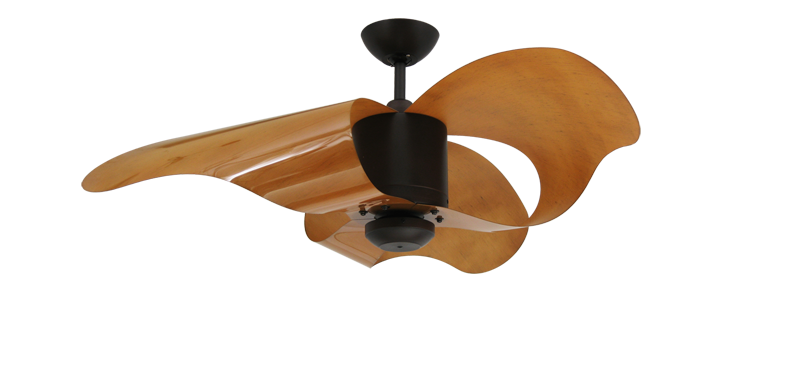 The L.A. Oil Rubbed Bronze and Caramel blades