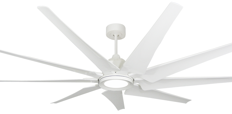 Liberator 72 inch Pure White, with #610 LED Light added