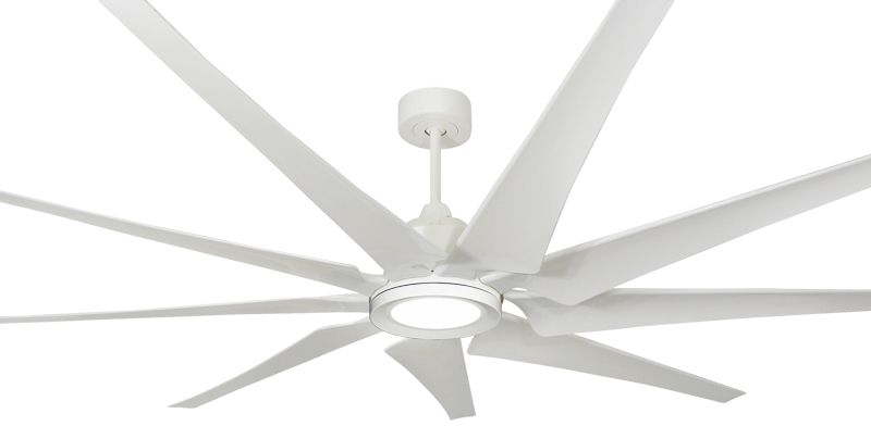 Liberator 82 inch Pure White, with #610 LED Light added