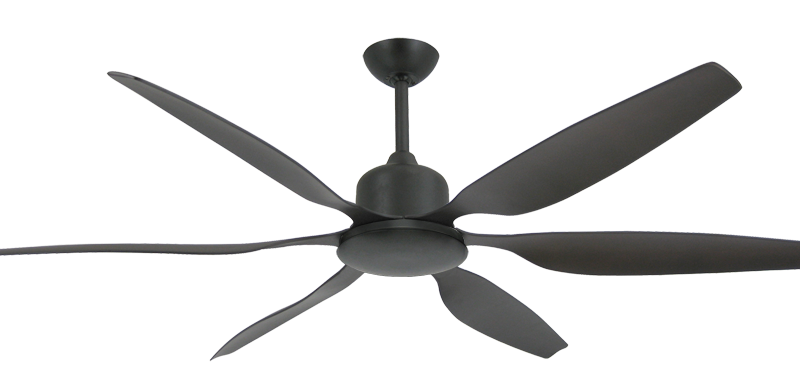 Titan II Oil Rubbed Bronze with 66 inch contoured blades